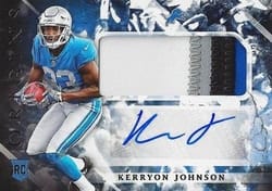 2018 Panini Origins Base Set Kerryon Johnson #122 card