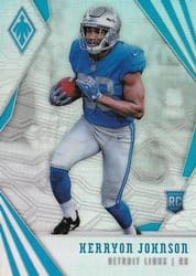 2018 Panini Phoenix Base Set Kerryon Johnson #117 card