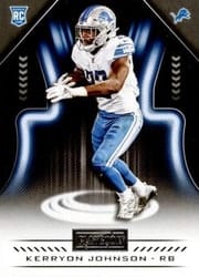 2018 Panini Playbook Base Set Kerryon Johnson #115 card
