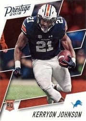 2018 Panini Prestige Base Set Kerryon Johnson #235 card