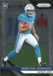 2018 Panini Prizm Base Set Kerryon Johnson #217 card
