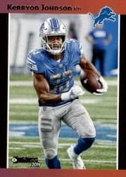 2019 Donruss Retro 1989 Kerryon Johnson #RET-20 card