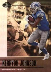 2019 Panini Illusions Base Set Kerryon Johnson #43 card