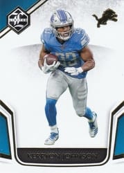 2019 Panini Limited Base Set Kerryon Johnson #70 card