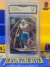 2019 Panini Spectra Kerryon Johnson #87 card