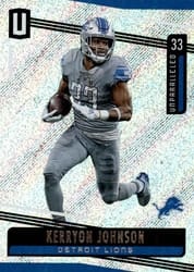 2019 Panini Unparalleled Base Set Kerryon Johnson #177 card
