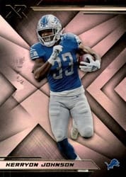 2019 Panini XR Base Set Kerryon Johnson #73 card