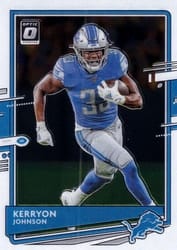 2020 Donruss Optic Base Set Kerryon Johnson #37 card