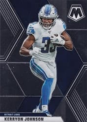2020 Panini Mosaic Base Set Kerryon Johnson #73 card