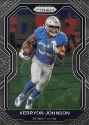 2020 Panini Prizm Base Set Kerryon Johnson #200 card