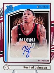 2024-25 Donruss Base Set Keshad Johnson #290 card