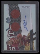 2024-25 Bowman's Best University Prospect Dual Relic Autographs Keshon Gilbert #PDRA-KG card