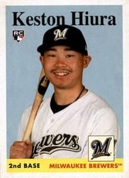 2019 Topps Archives Base Set Keston Hiura #53 card