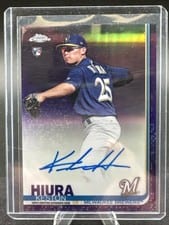 2019 Topps Chrome Autographs Keston Hiura #KH card