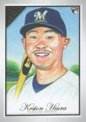 2019 Topps Gallery Base Set Keston Hiura #53 card