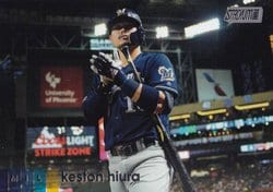 2020 Stadium Club Base Set Keston Hiura #124 card