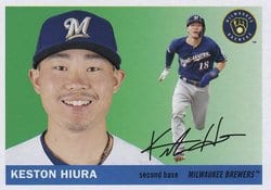 2020 Topps Archives Base Set Keston Hiura #26 card