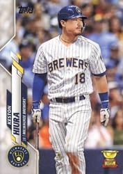 2020 Topps Base Set Keston Hiura #571 card