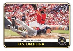 2020 Topps Big League Base Set Keston Hiura #48 card