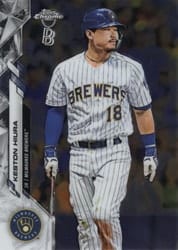 2020 Topps Chrome Ben Baller Edition Base Set Keston Hiura #25 card