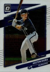2021 Donruss Optic Base Set Keston Hiura #113 card