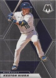 2021 Panini Mosaic Base Set Keston Hiura #43 card