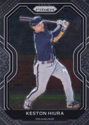 2021 Panini Prizm Base Set Keston Hiura #202 card