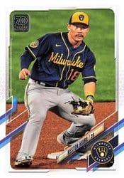 2021 Topps Base Set Keston Hiura #521 card