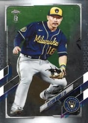 2021 Topps Chrome Ben Baller Edition Base Set Keston Hiura #211 card