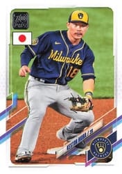 2021 Topps Japan Edition Base Set Keston Hiura #84 card
