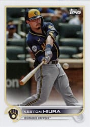 2022 Topps Mini Base Set Keston Hiura #265 card