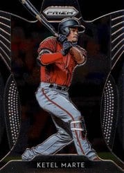 2019 Panini Prizm Base Set Ketel Marte #207 card