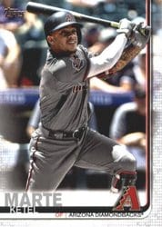 2019 Topps Base Set Ketel Marte #365 card