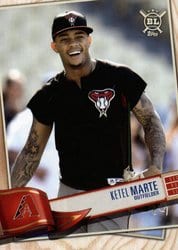 2019 Topps Big League Base Set Ketel Marte #230 card