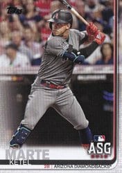 2019 Topps Update Base Set Ketel Marte #US91 card