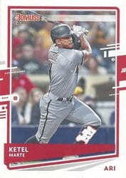 2020 Donruss Base Set Ketel Marte #78 card