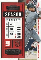 2020 Panini Contenders Base Set Ketel Marte #71 card