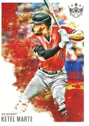 2020 Panini Diamond Kings Base Set Ketel Marte #69 card