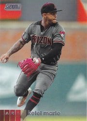2020 Stadium Club Base Set Ketel Marte #73 card