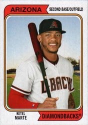 2020 Topps Archives Base Set Ketel Marte #146 card