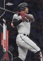2020 Topps Chrome Base Set Ketel Marte #151 card