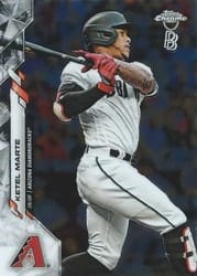 2020 Topps Chrome Ben Baller Edition Base Set Ketel Marte #151 card