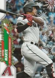 2020 Topps Holiday Base Set Ketel Marte #HW34 card