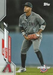 2020 Topps Opening Day Base Set Ketel Marte #161 card