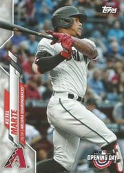 2020 Topps Opening Day Base Set Ketel Marte #161 card
