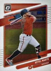 2021 Donruss Optic Base Set Ketel Marte #137 card