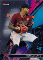 2021 Finest Base Set Ketel Marte #43 card