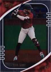 2021 Panini Absolute Base Set Ketel Marte #43 card