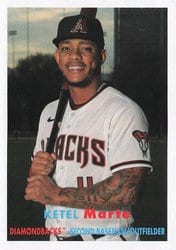 2021 Topps Archives Base Set Ketel Marte #49 card