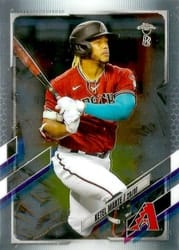 2021 Topps Chrome Ben Baller Edition Base Set Ketel Marte #116 card